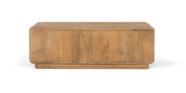 Giner y Colomer Mesa de Centro Madera de Mango Natural Esquinas Redondeadas